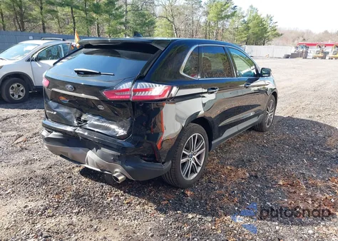 2019 Ford Edge Titanium из США, поврежденный, VIN 2FMPK4K98KBB39866